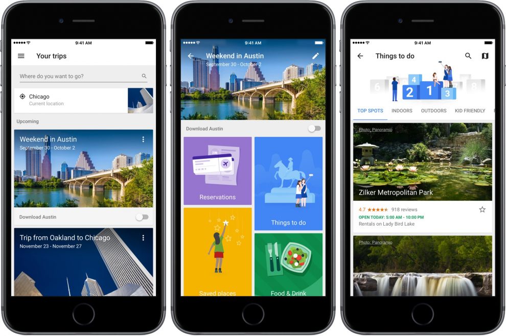 Google shuts down its 'Trips' app with features pushed to Google Maps & Google Travel Search